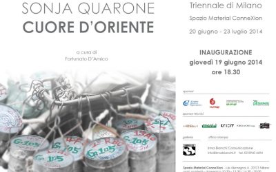 Sonja Quarone. Cuore D’oriente – 20.06.2014 / 23.07.2014