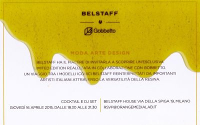 Gobbetto – Belstaff: Moda Arte Design 14-19 Aprile 2015