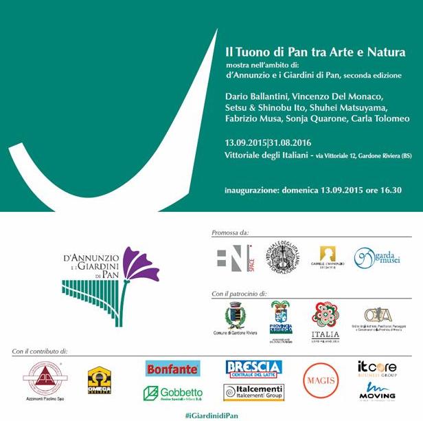 Gobbetto Sponsor Di “Il Tuono Di Pan Tra Arte E Natura” – 13/09/15 – 31/08/2016