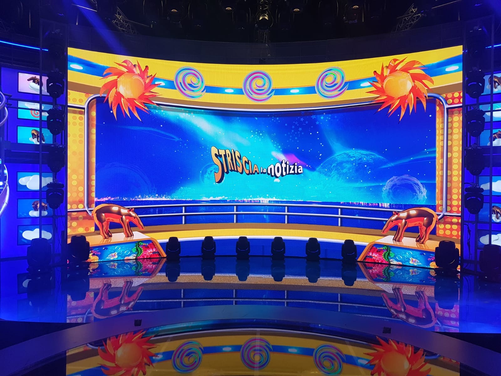 Striscia la Notizia Mediaset Studios Gobbetto