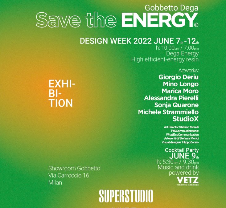 Milano Design Week: Save the (Dega) Green Energy