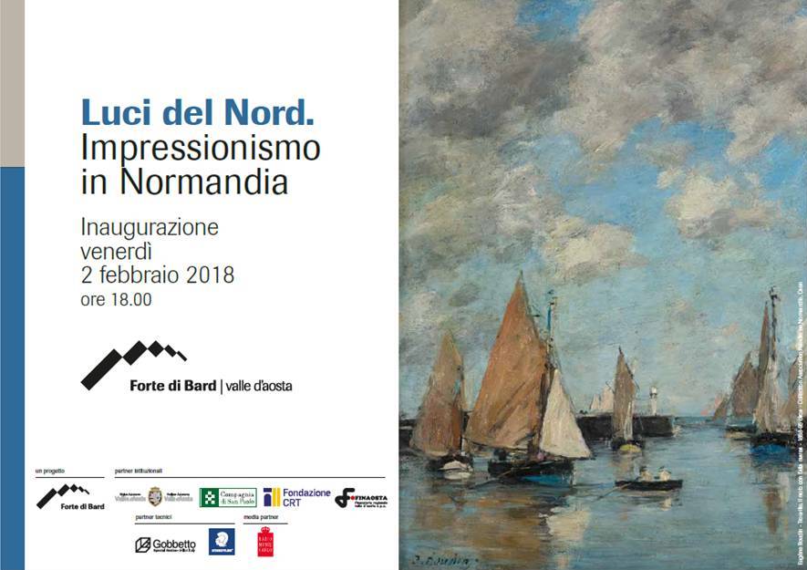 Gobbetto Sponsor Di “Luci Del Nord”. Impressionismo In Normadia “- Forte Di Bard (AO)