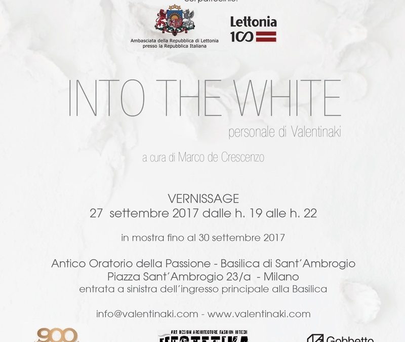Gobbetto Sponsor Di Into The White Di Valentinaki